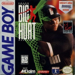 Cover Frank Thomas' Big Hurt Baseball for Game Boy